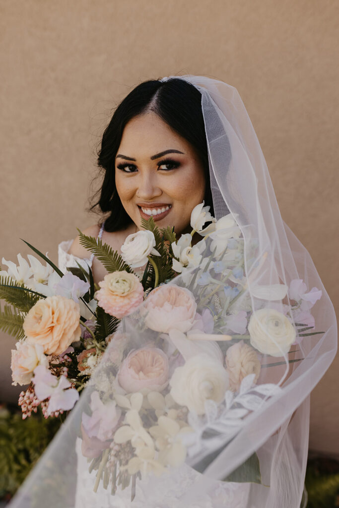 Tropical-Inspired San Diego Wedding at Salt Drift Pointe by Tia Leigh Photography