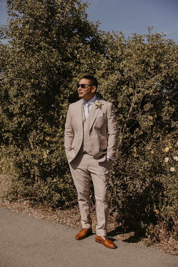 Tropical-Inspired San Diego Wedding at Salt Drift Pointe by Tia Leigh Photography