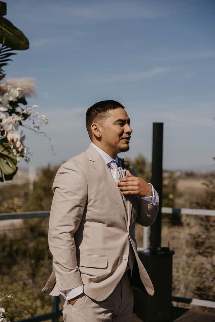 Tropical-Inspired San Diego Wedding at Salt Drift Pointe by Tia Leigh Photography