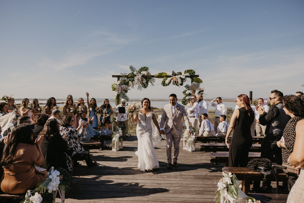 Tropical-Inspired San Diego Wedding at Salt Drift Pointe by Tia Leigh Photography