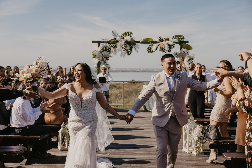 Tropical-Inspired San Diego Wedding at Salt Drift Pointe by Tia Leigh Photography