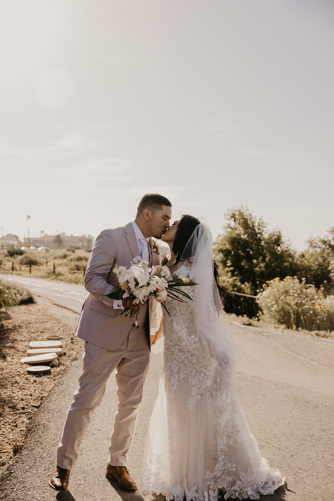 Tropical-Inspired San Diego Wedding at Salt Drift Pointe by Tia Leigh Photography