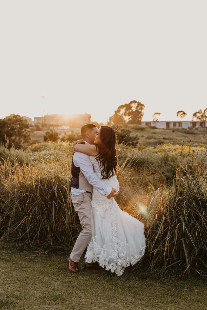 Tropical-Inspired San Diego Wedding at Salt Drift Pointe by Tia Leigh Photography