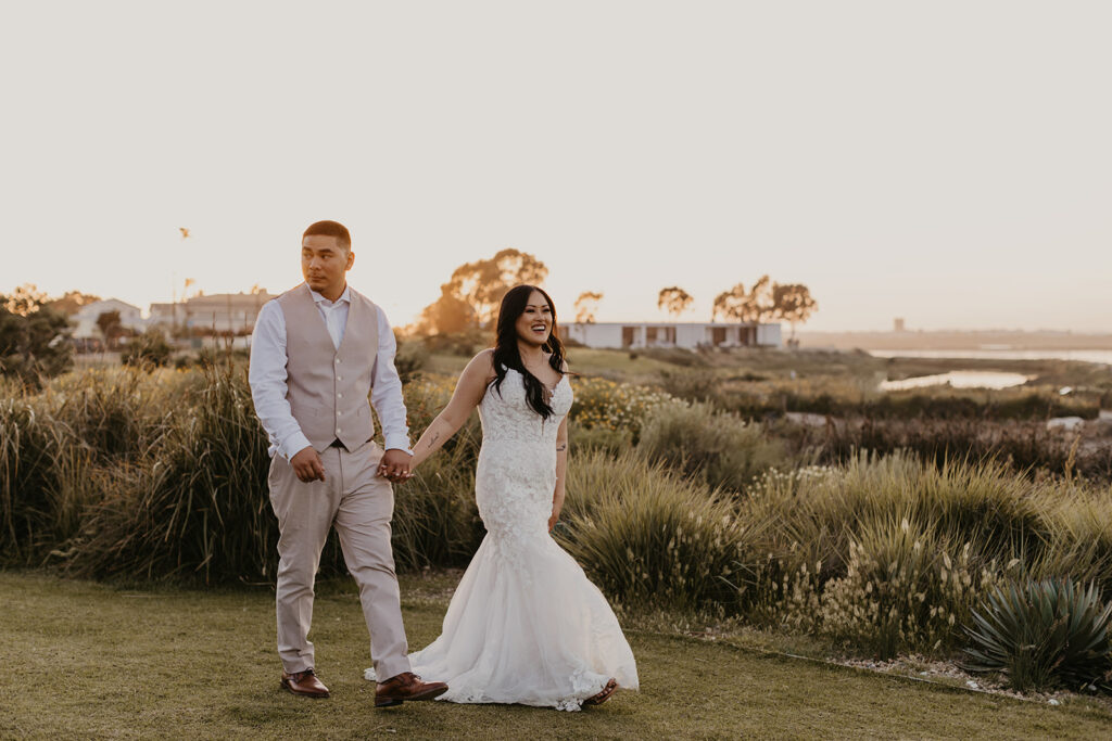 Tropical-Inspired San Diego Wedding at Salt Drift Pointe by Tia Leigh Photography