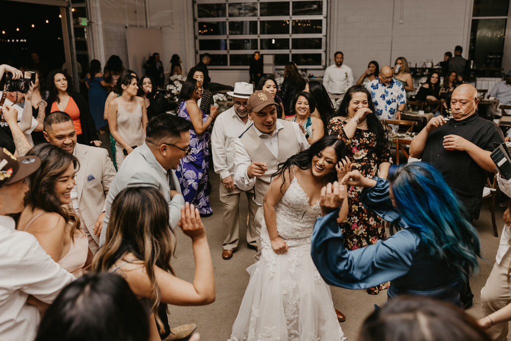 Tropical-Inspired San Diego Wedding at Salt Drift Pointe by Tia Leigh Photography