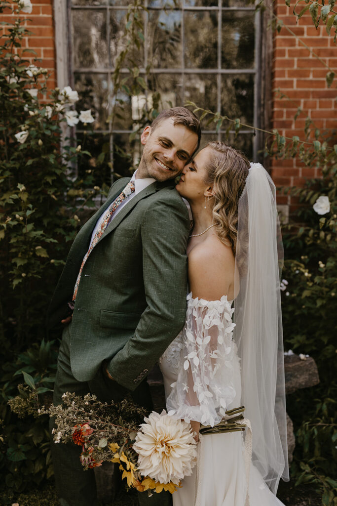 retro 70s funk and whimsical forest charm wedding at the Pump House B&B by Tia Leigh Photography