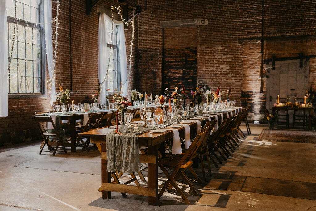 retro 70s funk and whimsical forest charm wedding at the Pump House B&B by Tia Leigh Photography