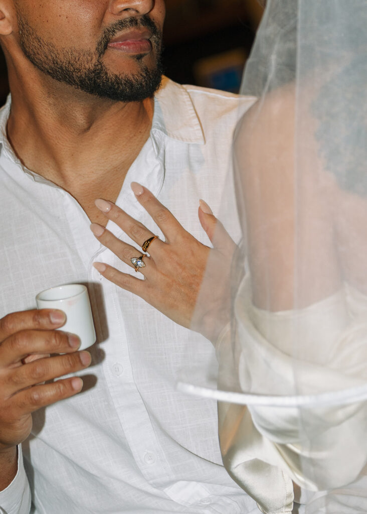 Katie and Karl’s late-night San Diego engagement session was absolutely the latter. These two showed up ready for fun, dressed to the nines, and totally embracing that after-dark, moody, editorial vibe that downtown does so well. It was fashion, flash, and pure personality—exactly what makes nighttime engagement photos so electric. 