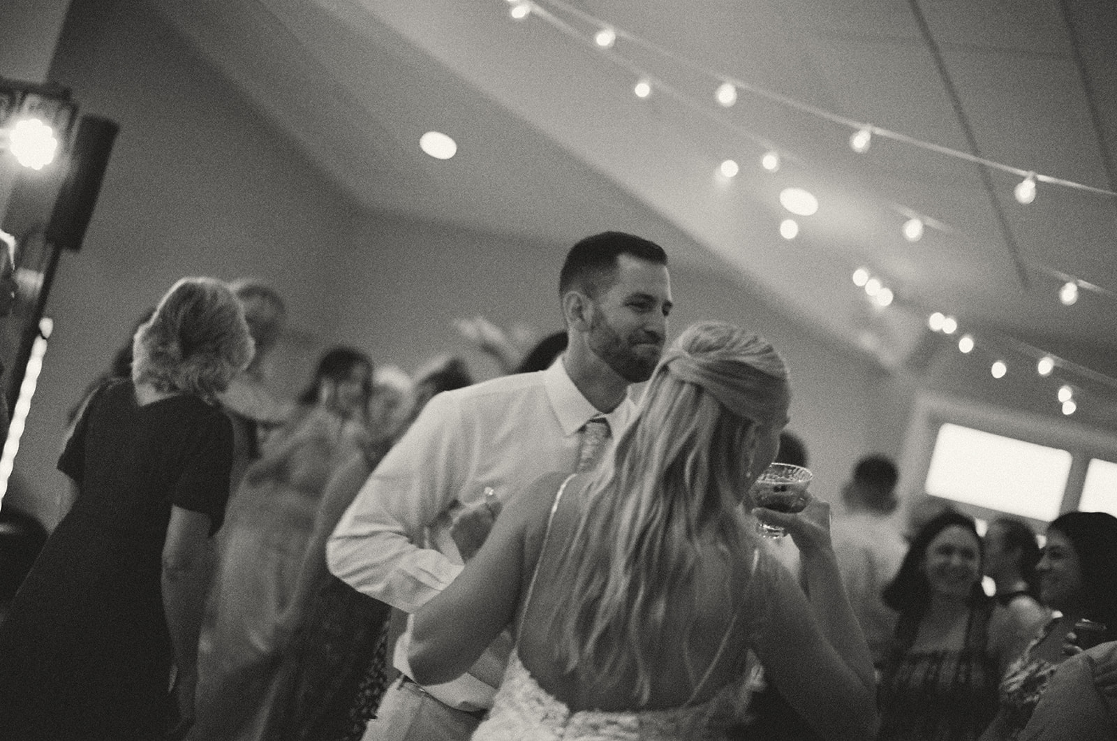 Candlelit estate wedding reception at Maiolatesi Wine Celler in NE PA