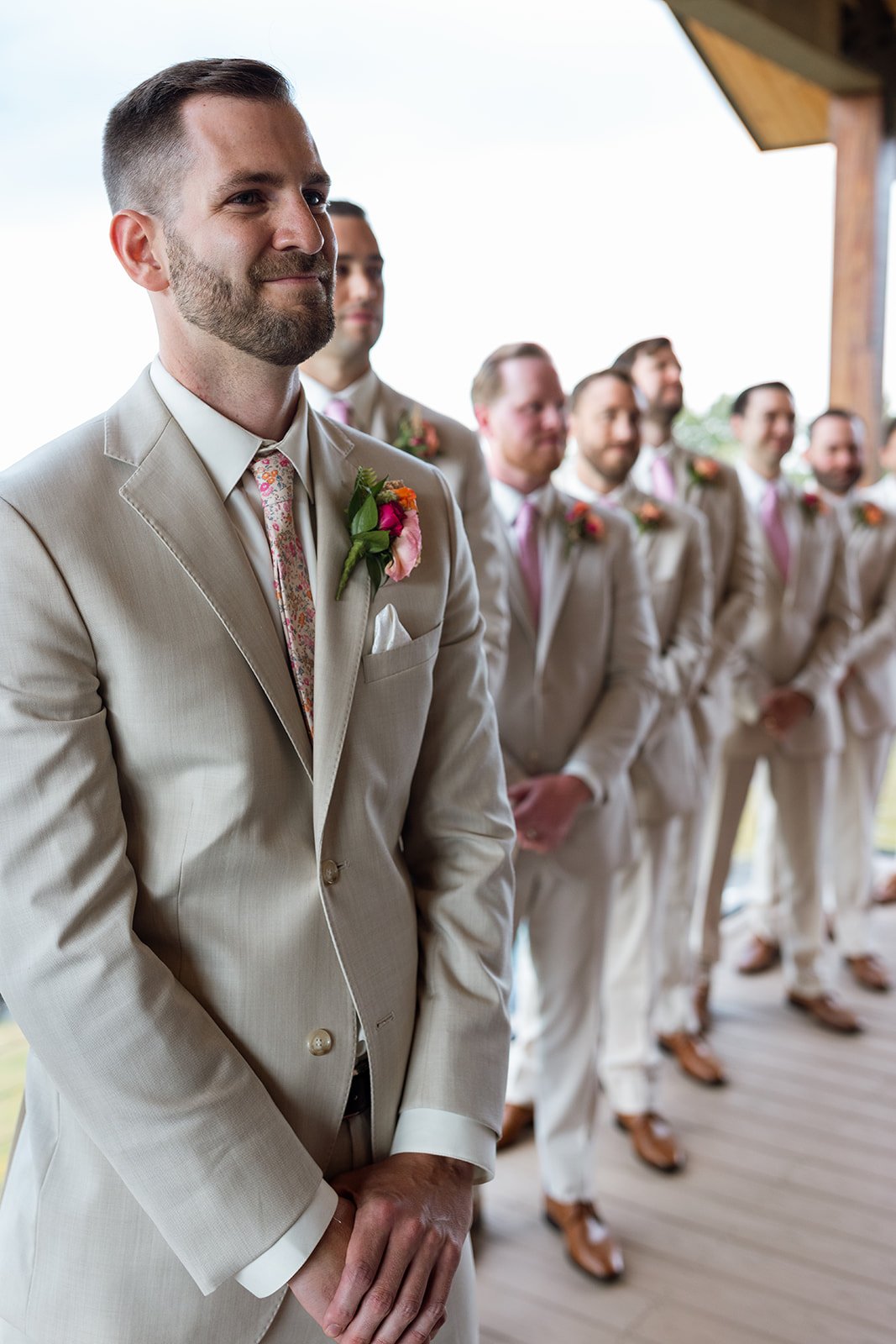 Colorful outdoor summer wedding at Maiolatesi Wine Celler in NE PA