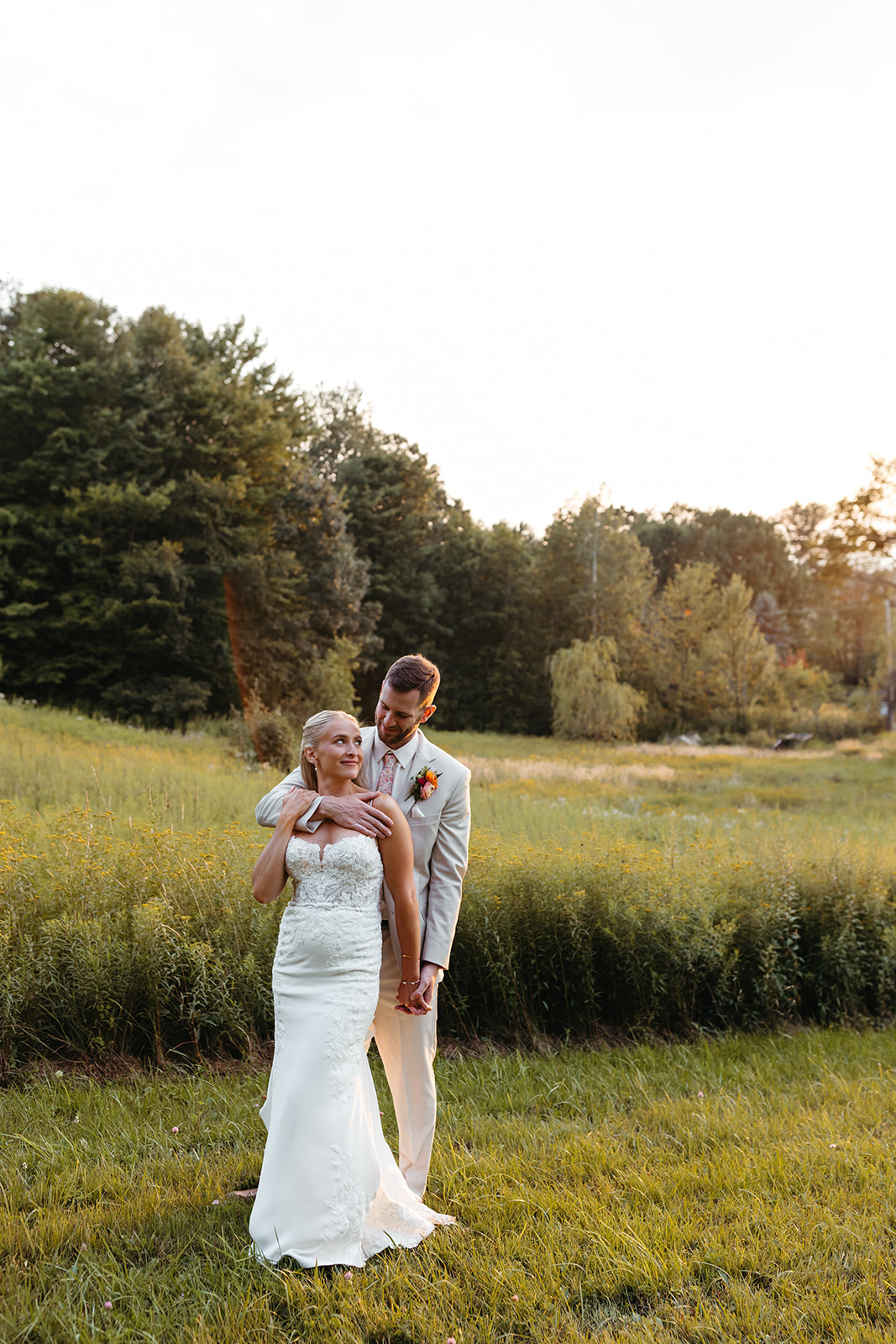 Bride and groom portraits at Maiolatesi Wine Celler in NE PA