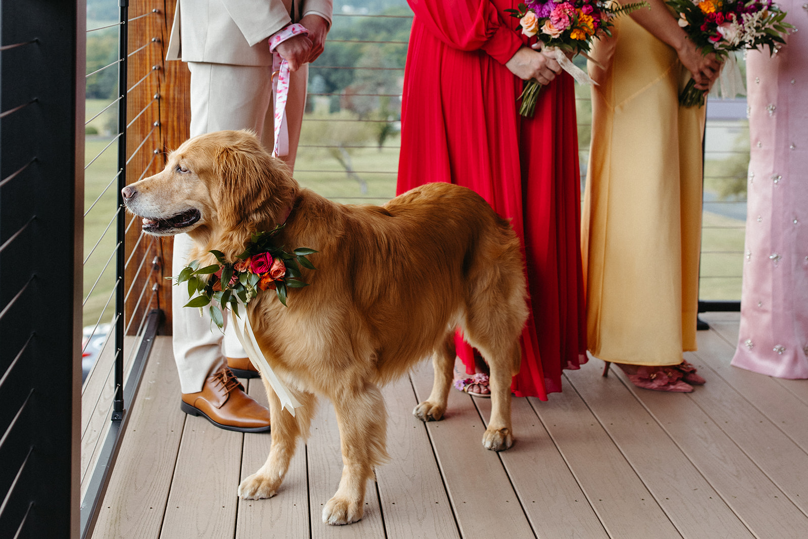 Colorful outdoor summer wedding at Maiolatesi Wine Celler in NE PA