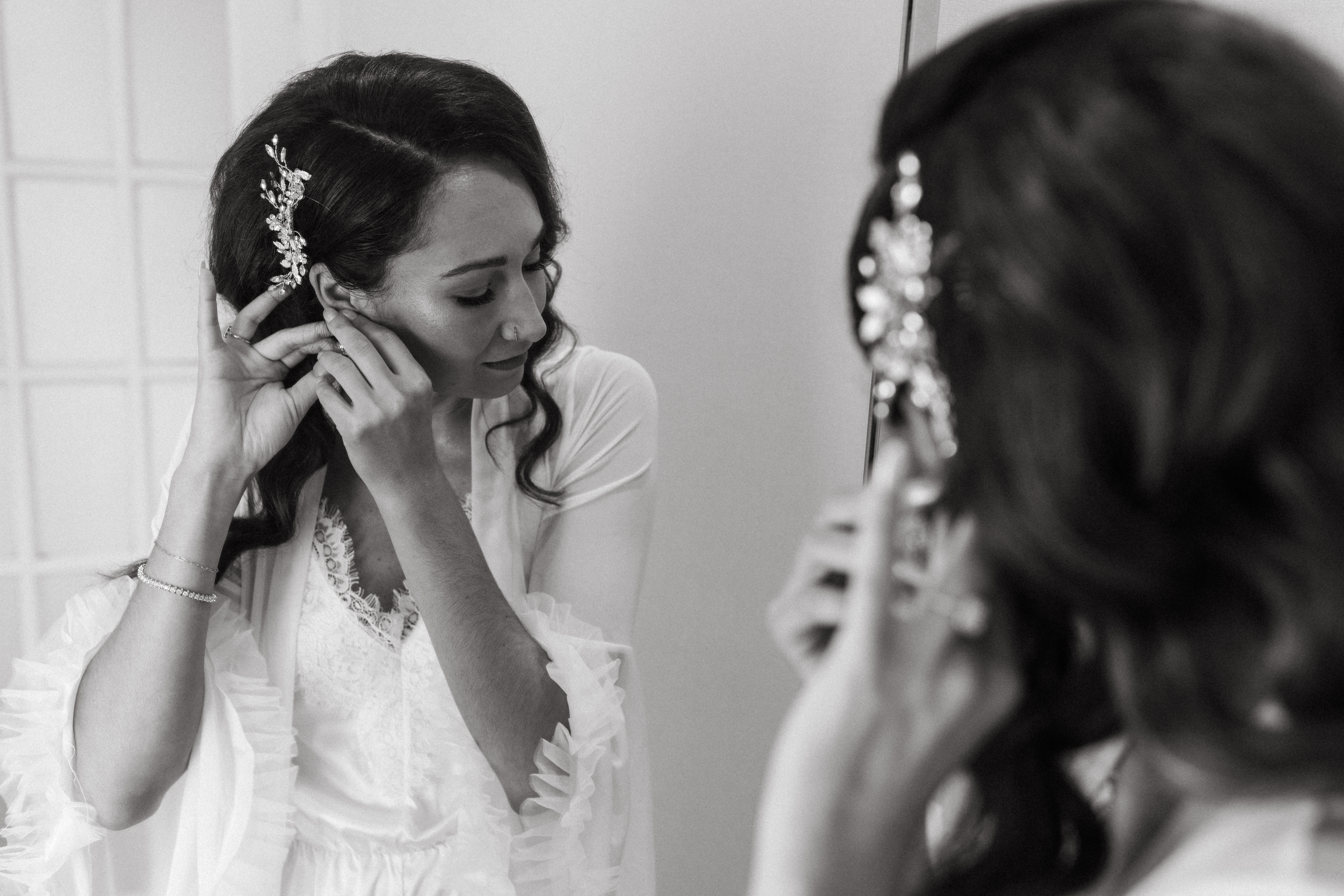 Historic Scranton Cultural Center wedding with moody, romantic details